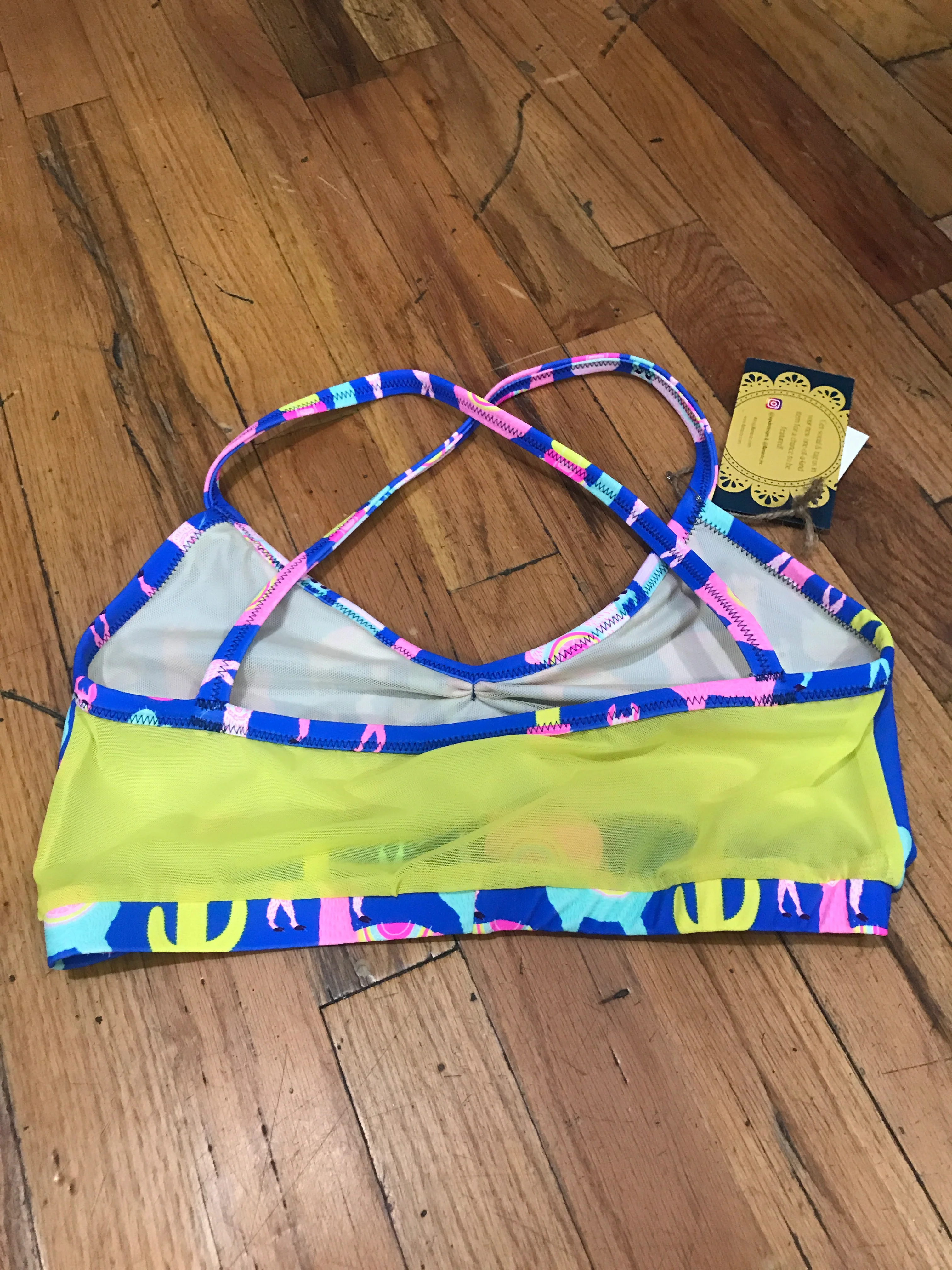 Llama Sports Bra Top