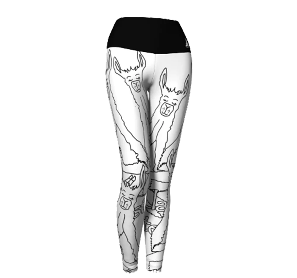 Llamaste-Mania Yoga Leggings