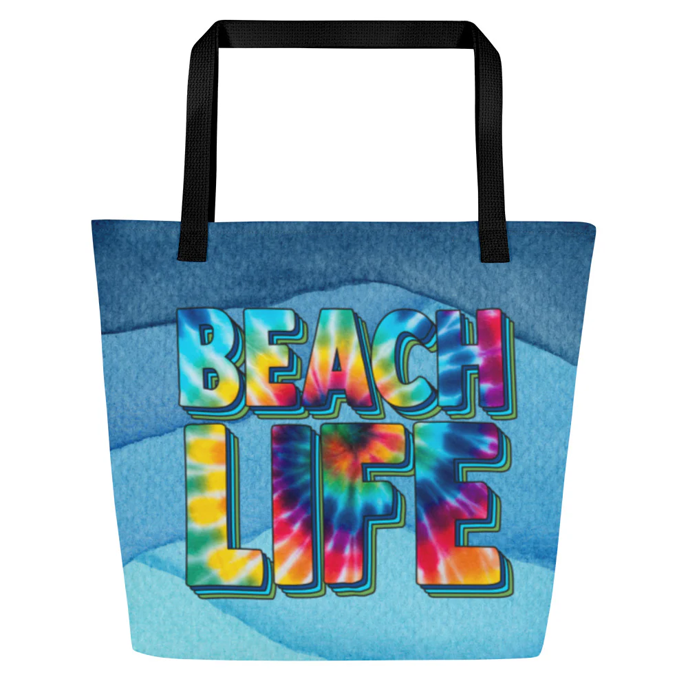 BEACH LIFE Large Tote Bag