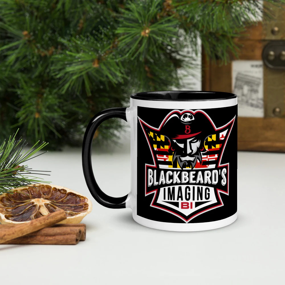 Blackbeard's Mug with Color Inside