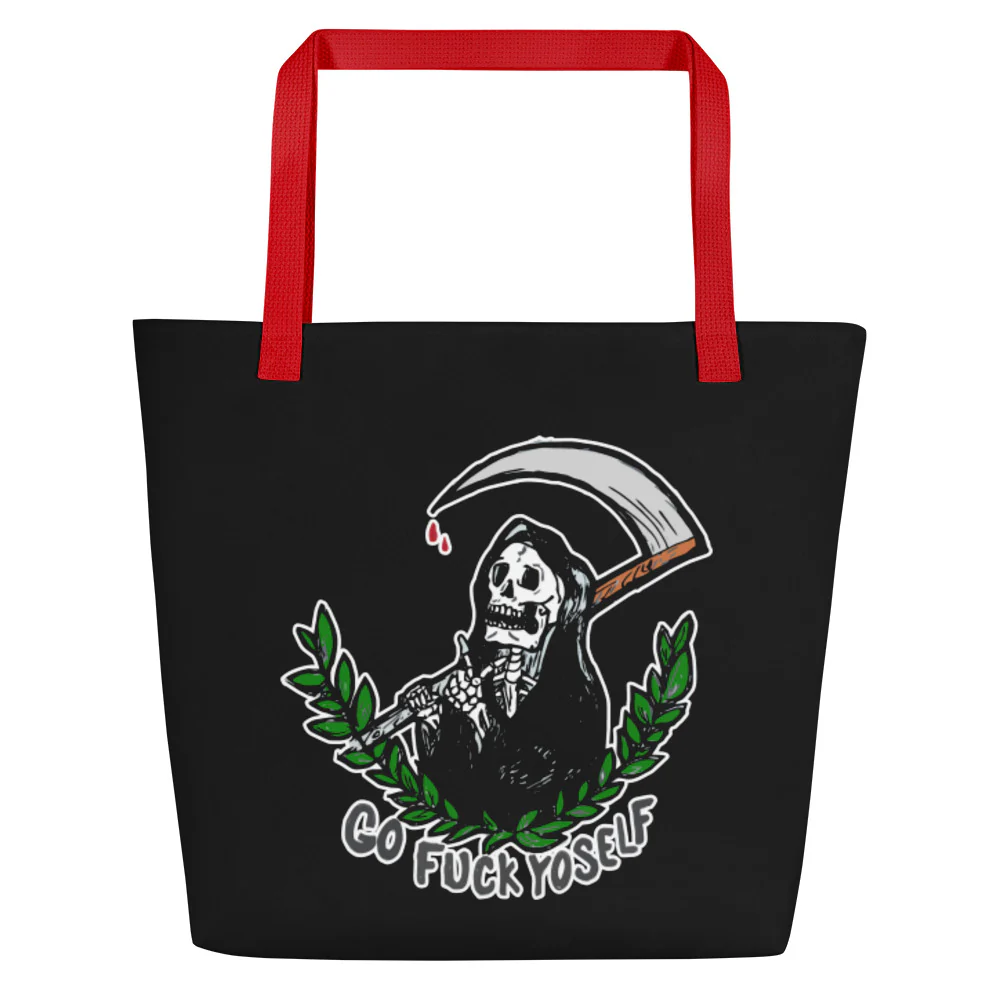 Reaper Large Tote Bag