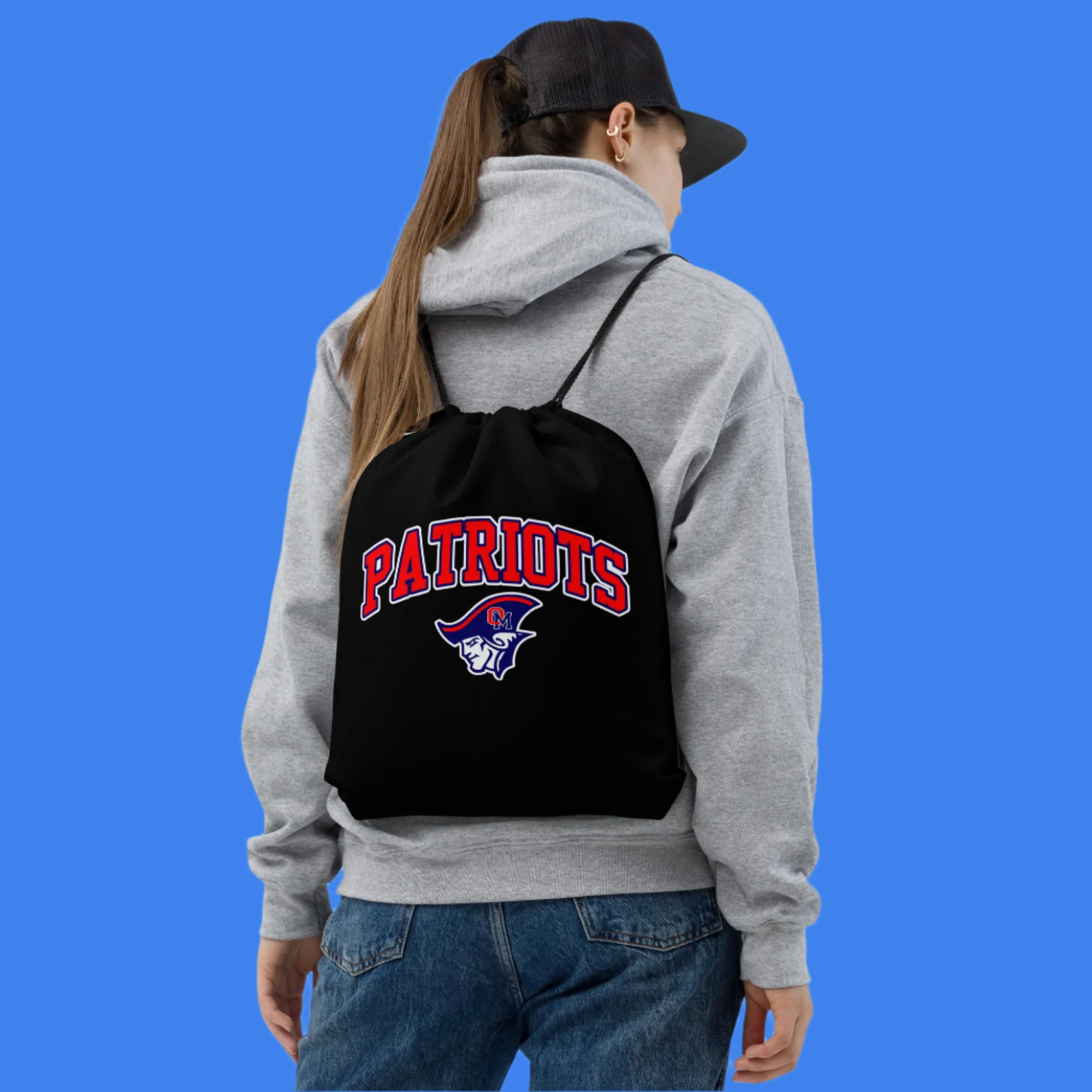 Old Mill Patriots Drawstring Bag