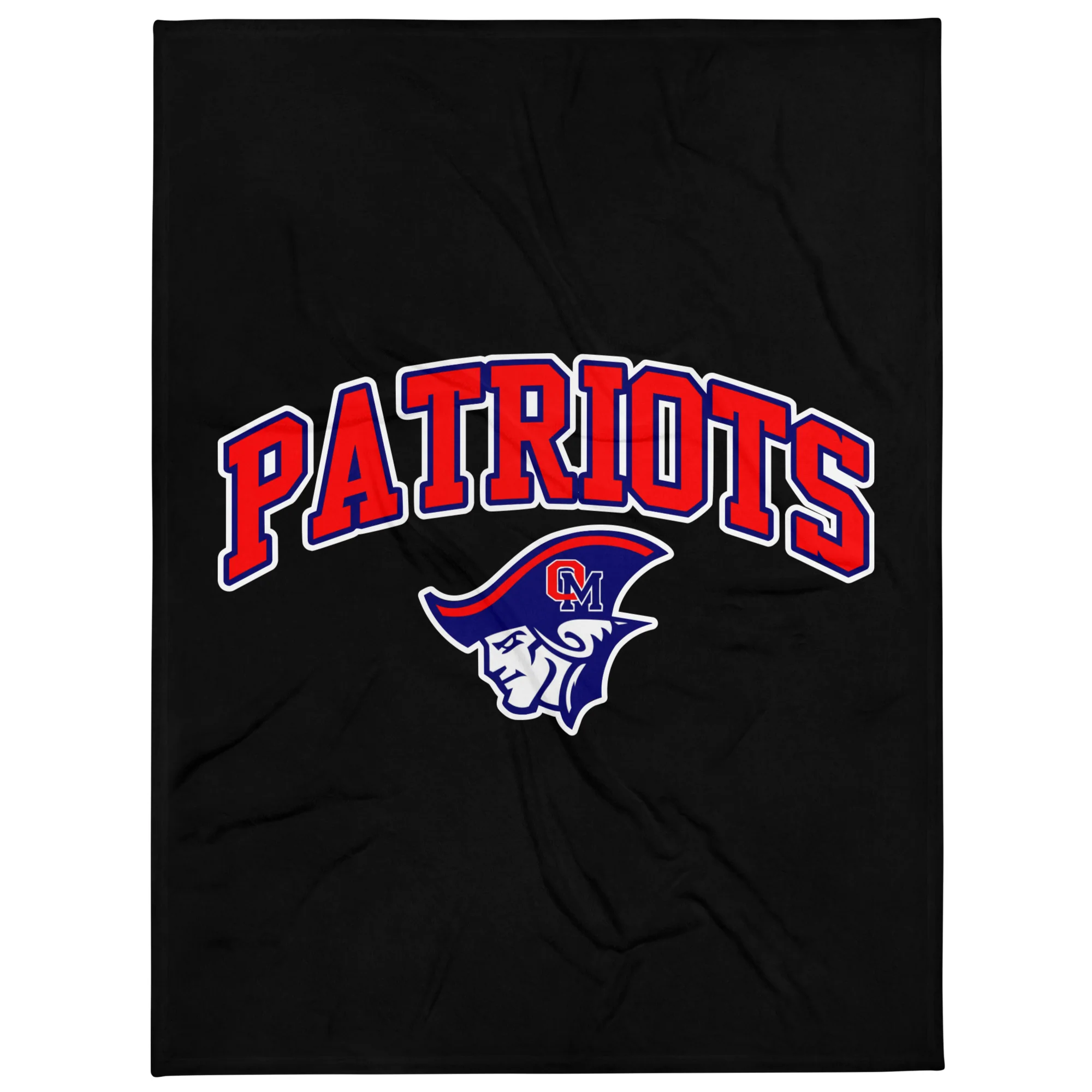 Old Mill Patriots Throw Blanket (Vertical)