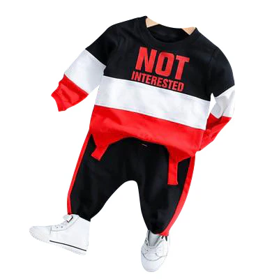 MOF Kids boys long sleeve T-shirt & pants set