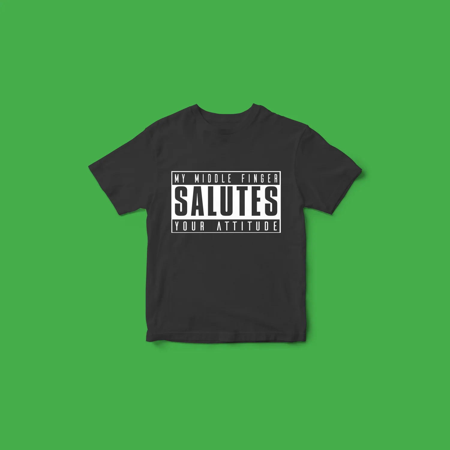 My Middle finger Salutes You