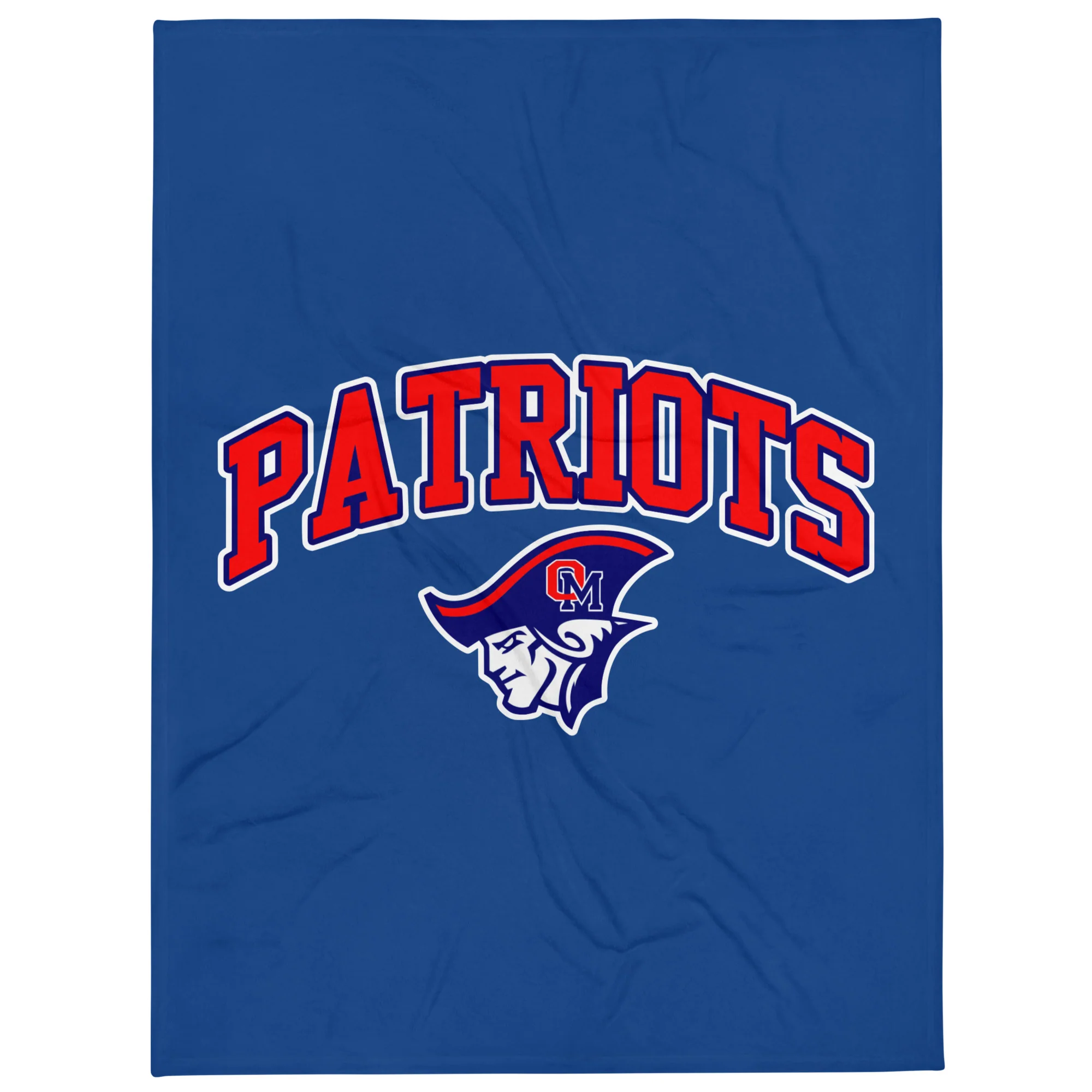 Old Mill Patriots Throw Blanket (Vertical)