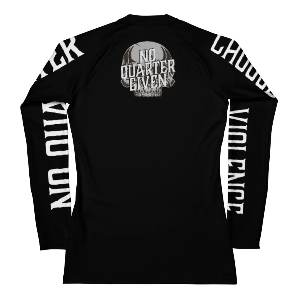 Choose Violence '23 Women's Rash Guard