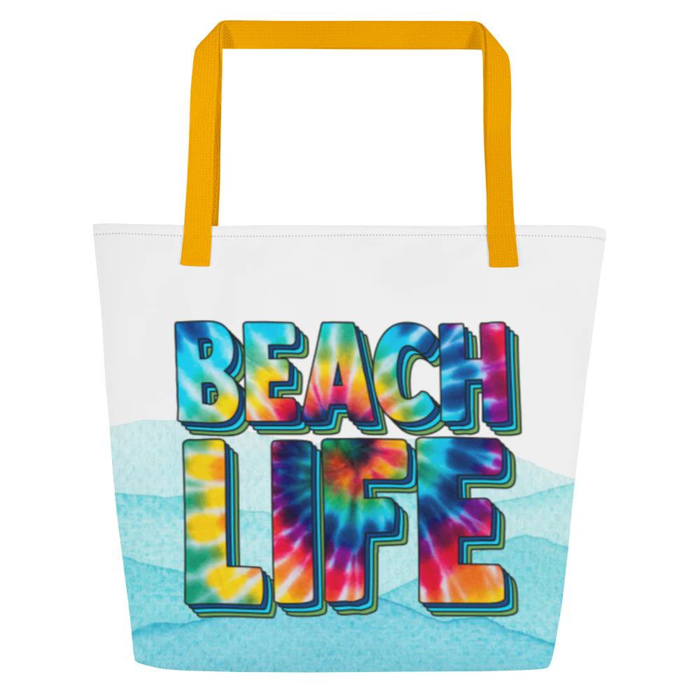 BEACH LIFE Large Tote Bag