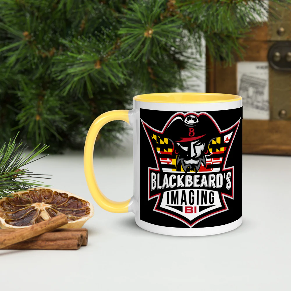 Blackbeard's Mug with Color Inside