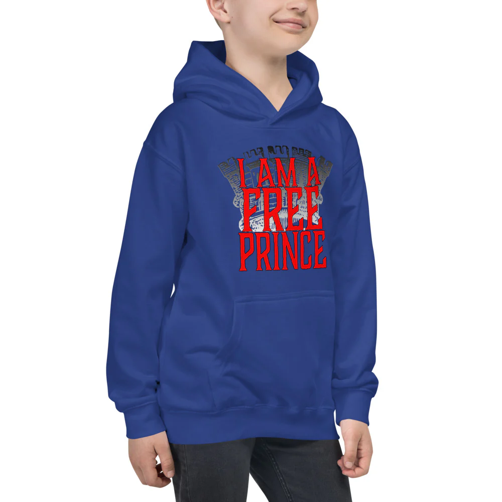 Free Prince Kids Hoodie