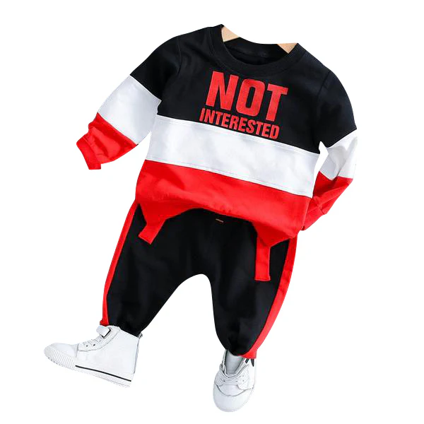 MOF Kids boys long sleeve T-shirt & pants set