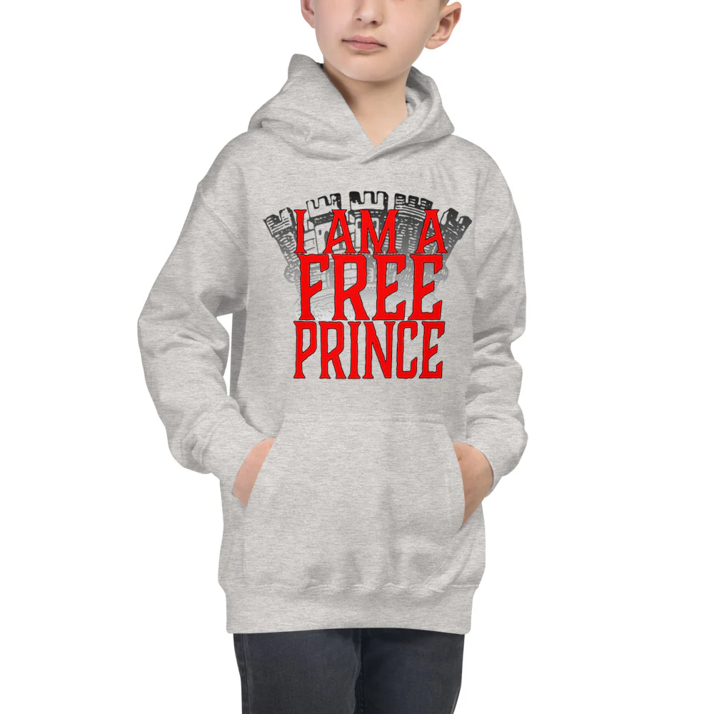 Free Prince Kids Hoodie