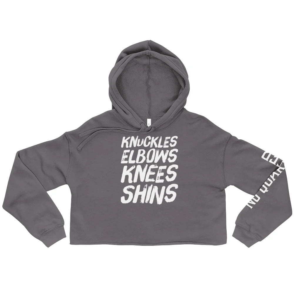 Knuckles Crop Hoodie