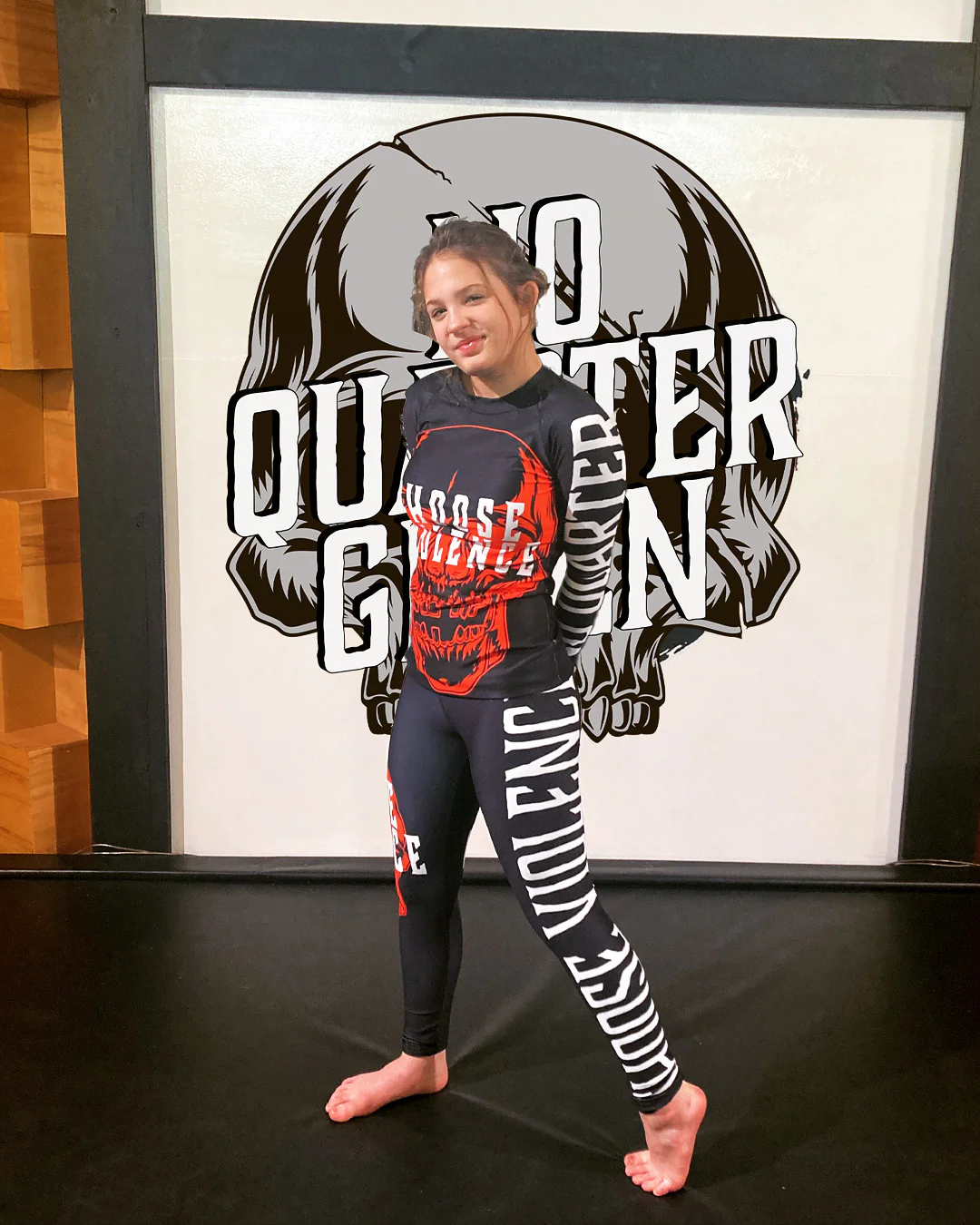 Choose Violence '23 Women's Rash Guard