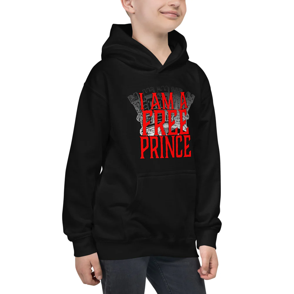 Free Prince Kids Hoodie