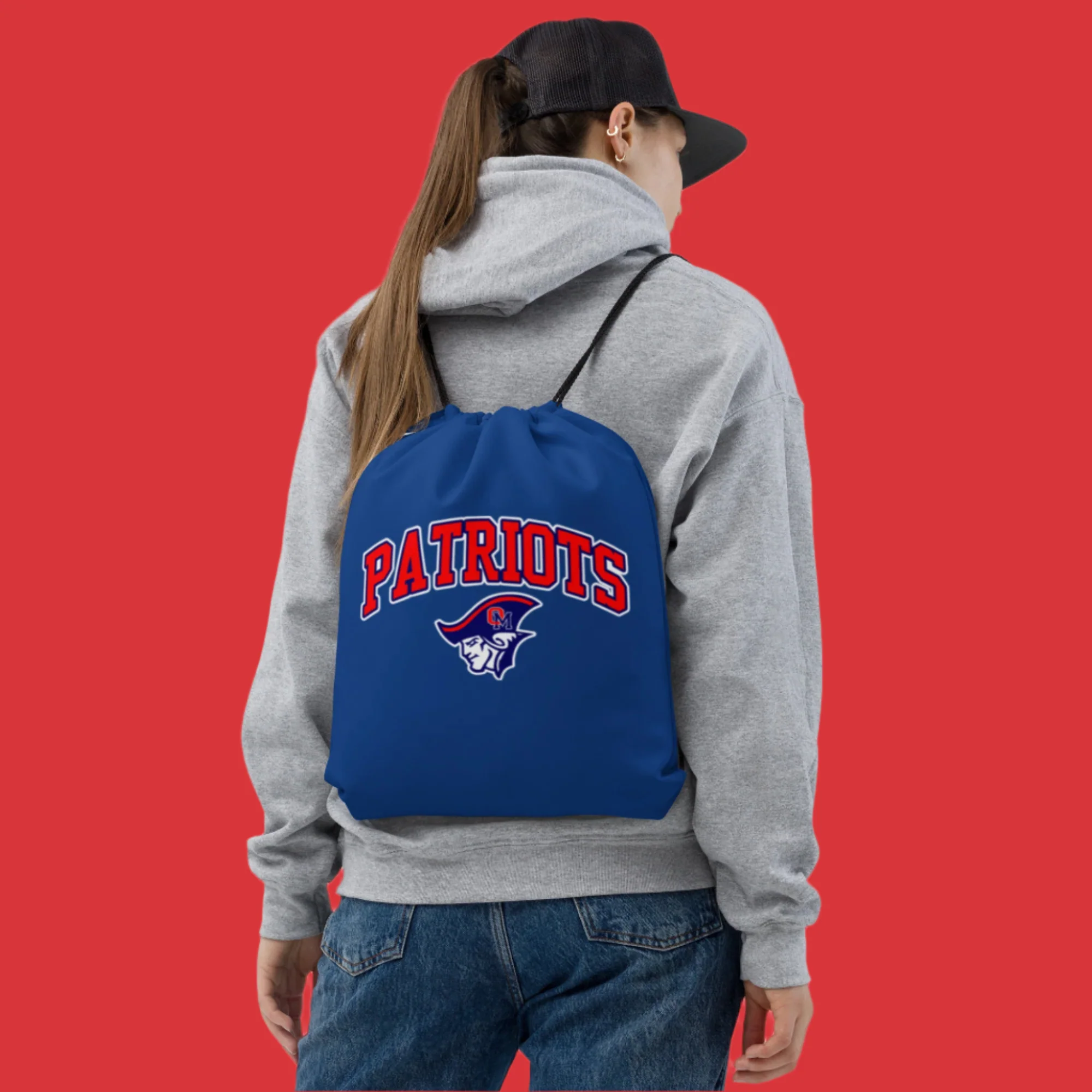 Old Mill Patriots Drawstring Bag
