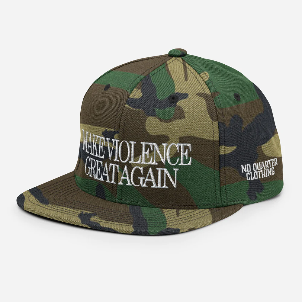 Make Violence Great Again Snapback Hat