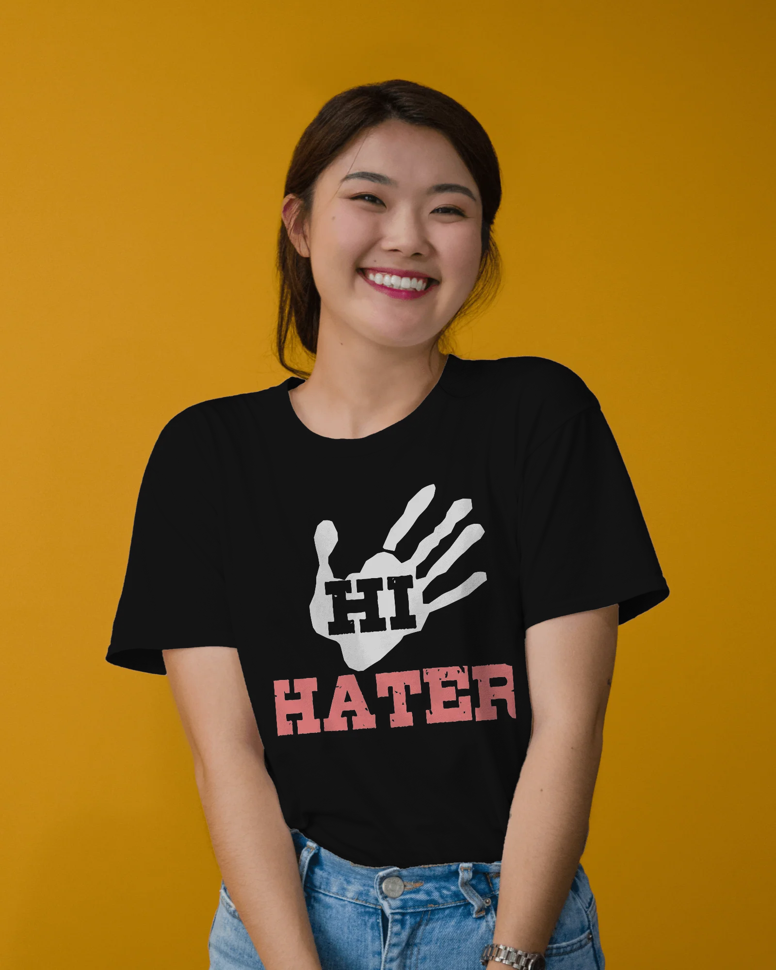 HI HATER Women's Relaxed T-Shirt