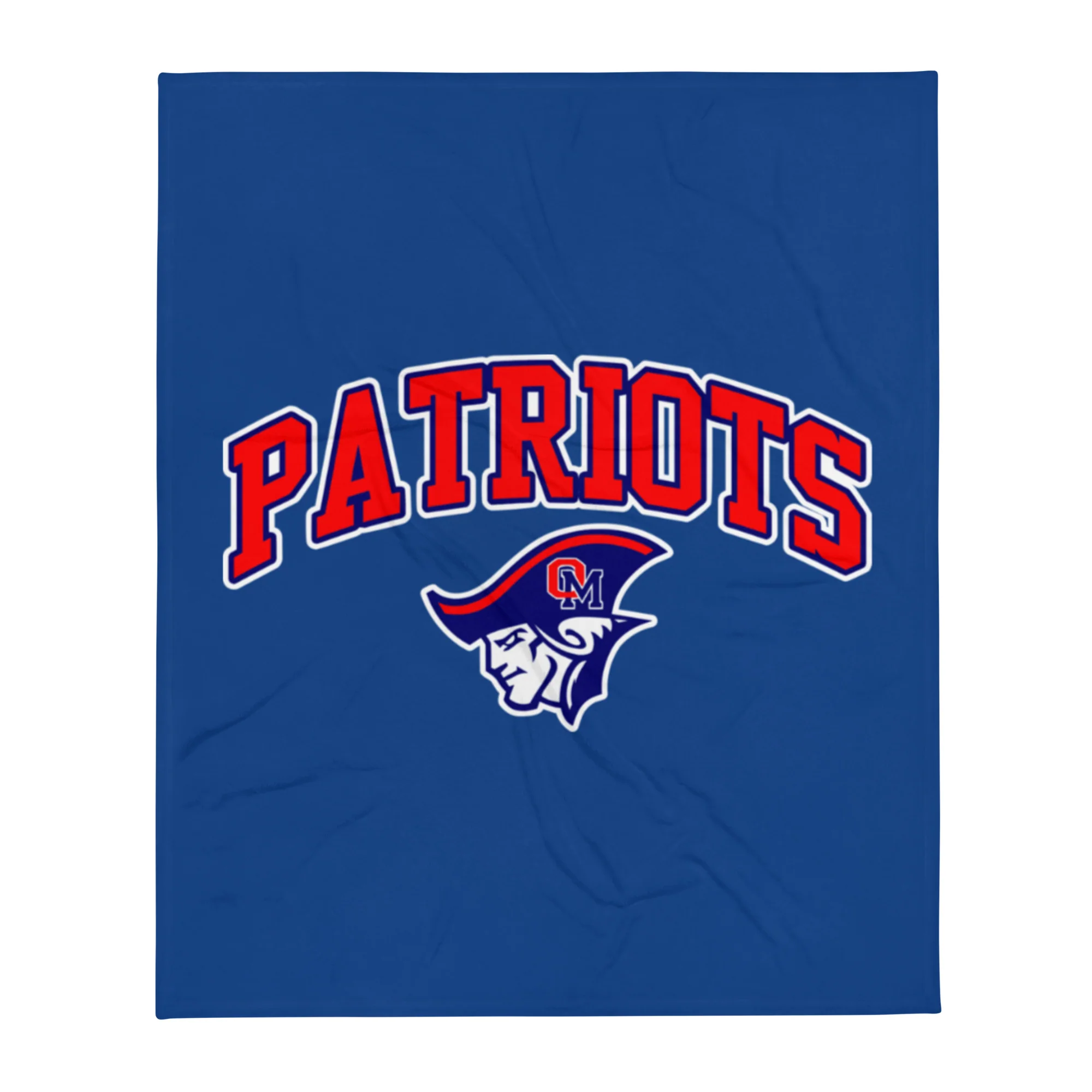 Old Mill Patriots Throw Blanket (Vertical)