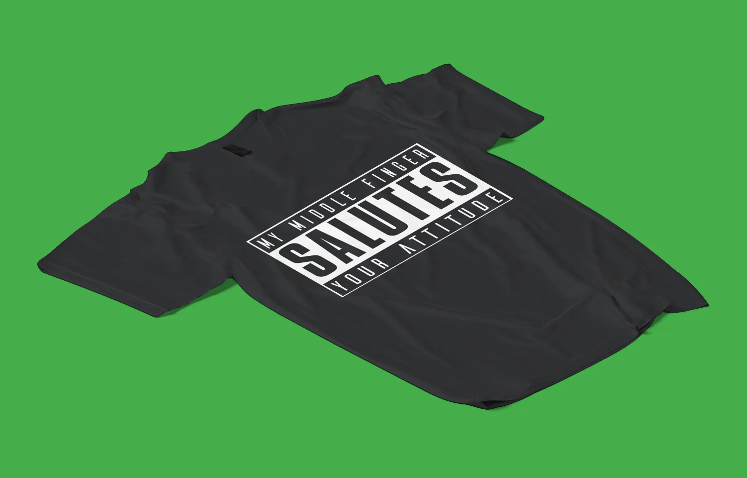 My Middle finger Salutes You