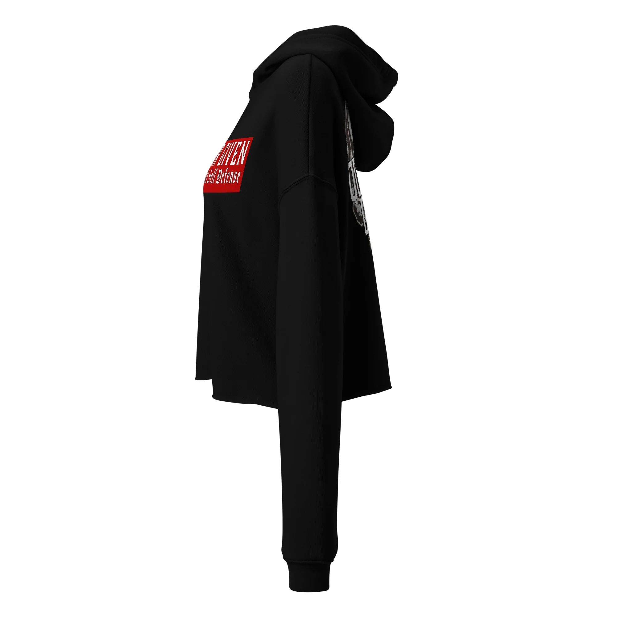 No Quarter Given Crop Hoodie