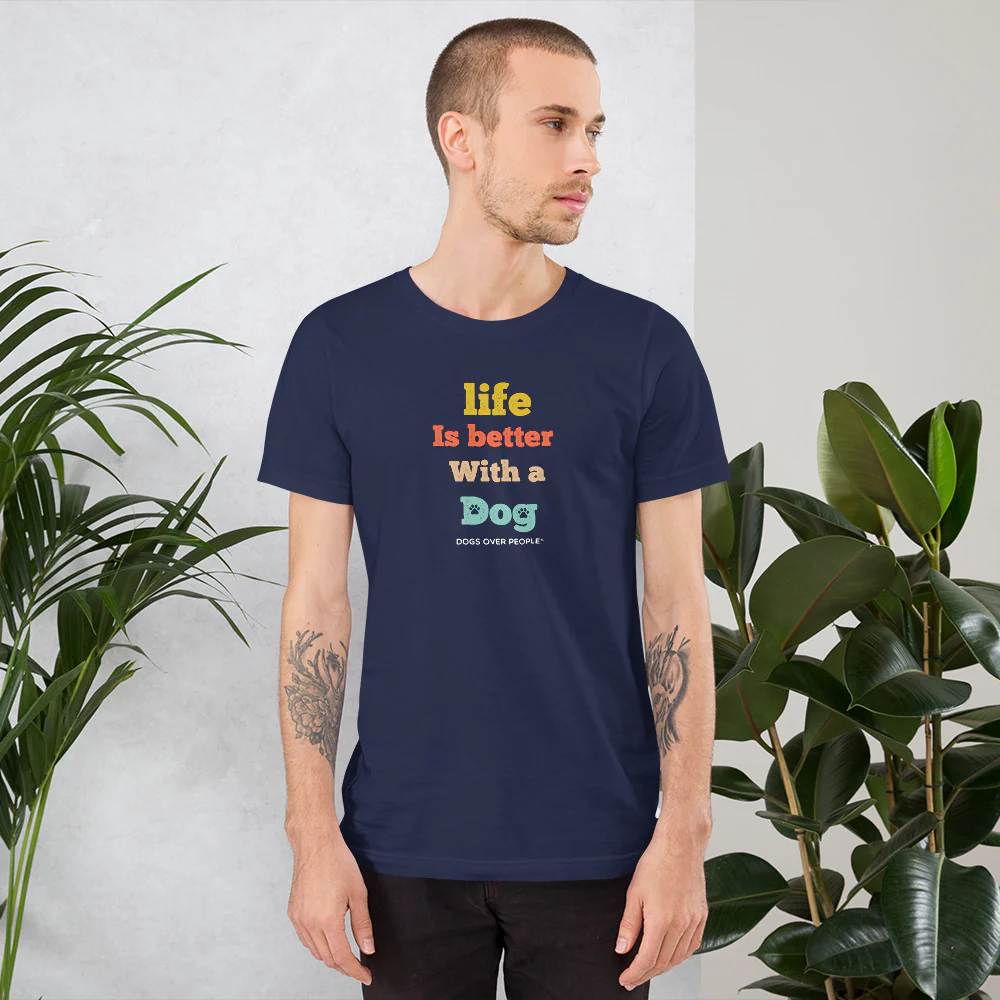 Dogs Over People Short-Sleeve Unisex T-Shirt