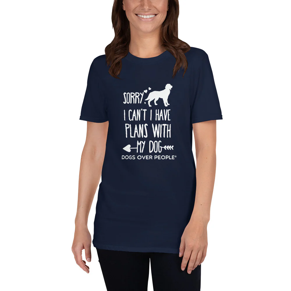 Dogs Over People Short-Sleeve Unisex T-Shirt