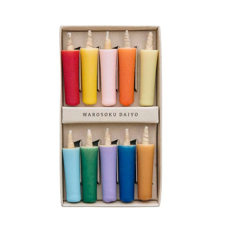 Rice Wax Japanese Candles, Soaptique Exclusive Set