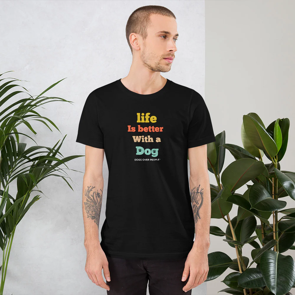 Dogs Over People Short-Sleeve Unisex T-Shirt