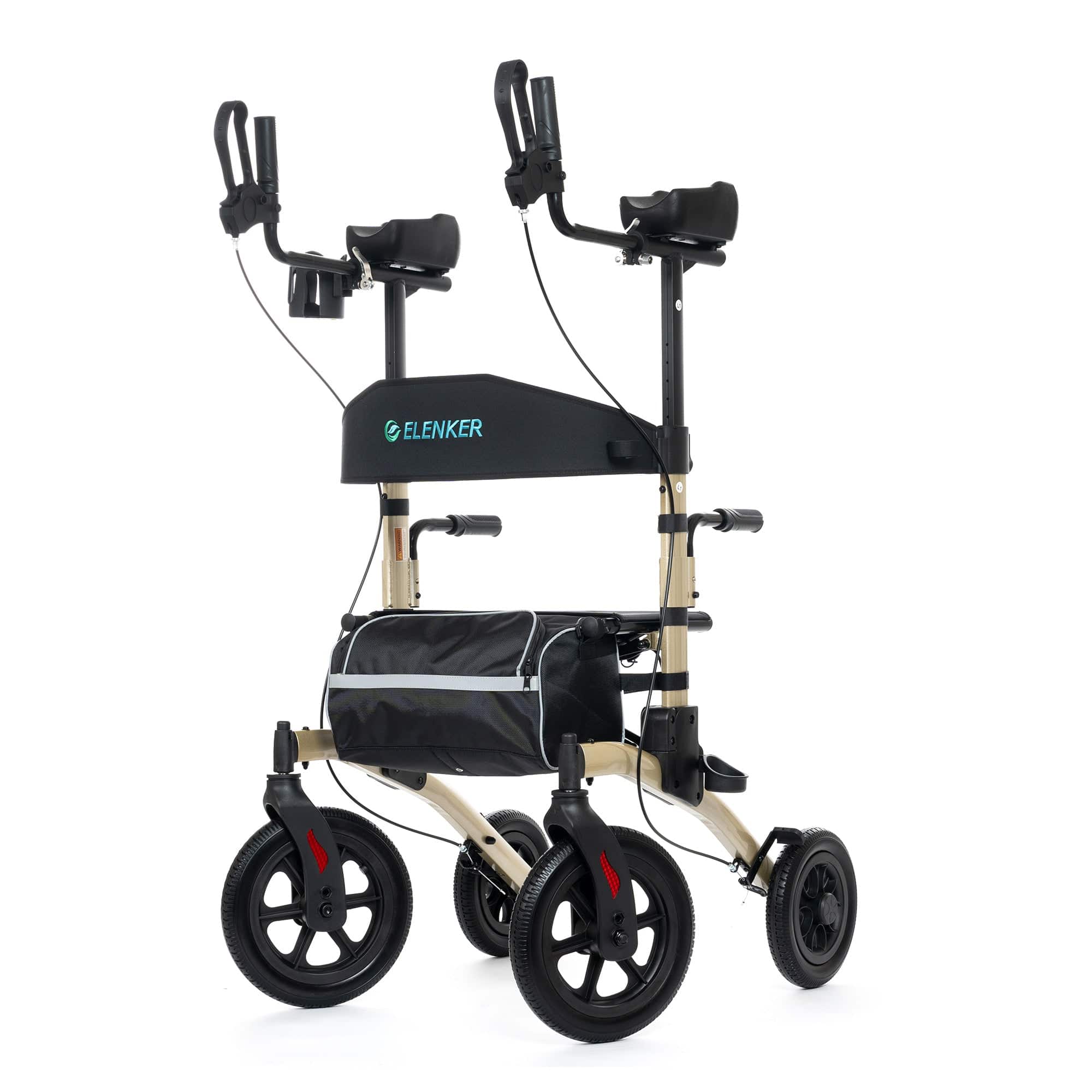 HFK-9240-2 All Terrain Dual-Brake Upright Walker 10