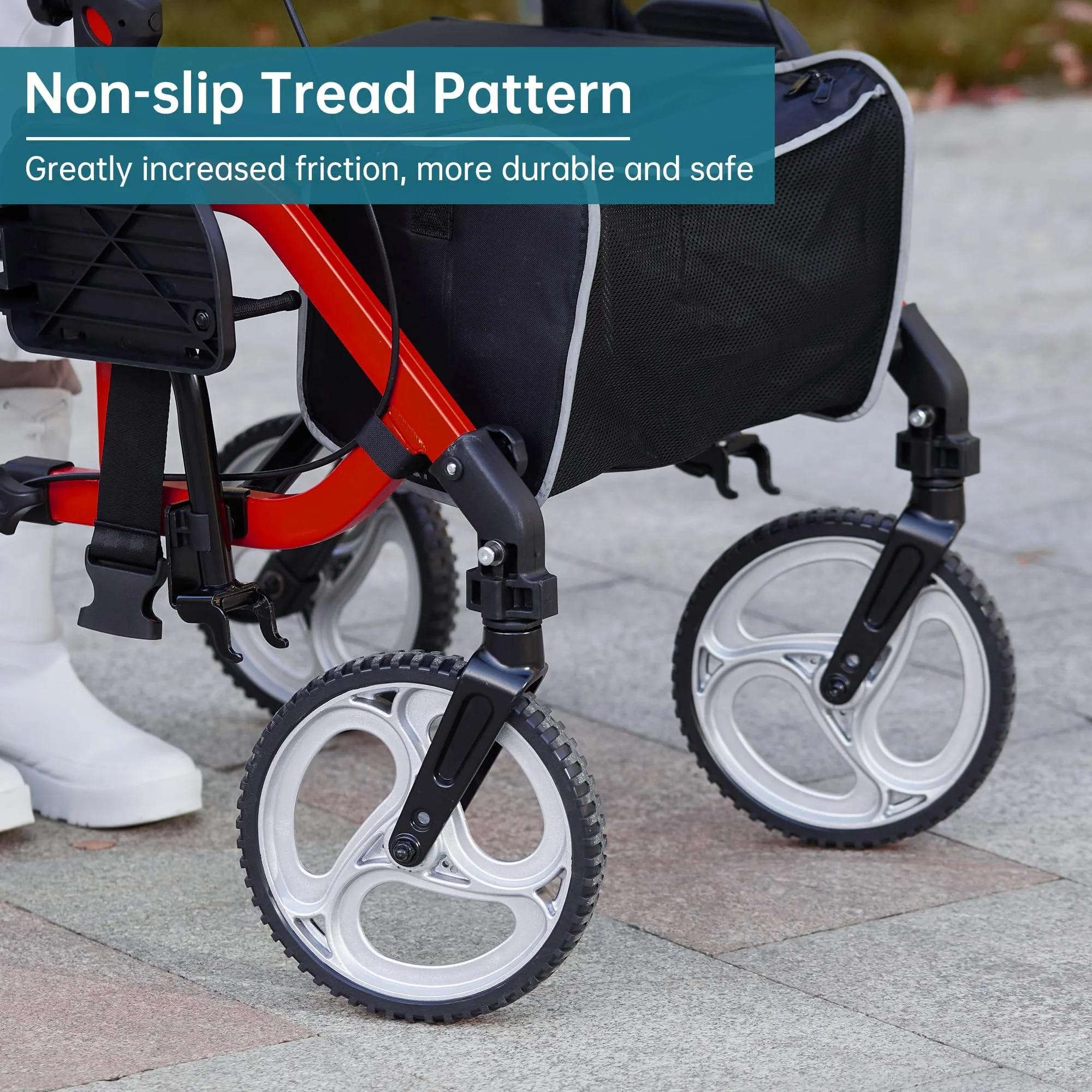 KLD-9224 2-in-1 Rollator Walker 10