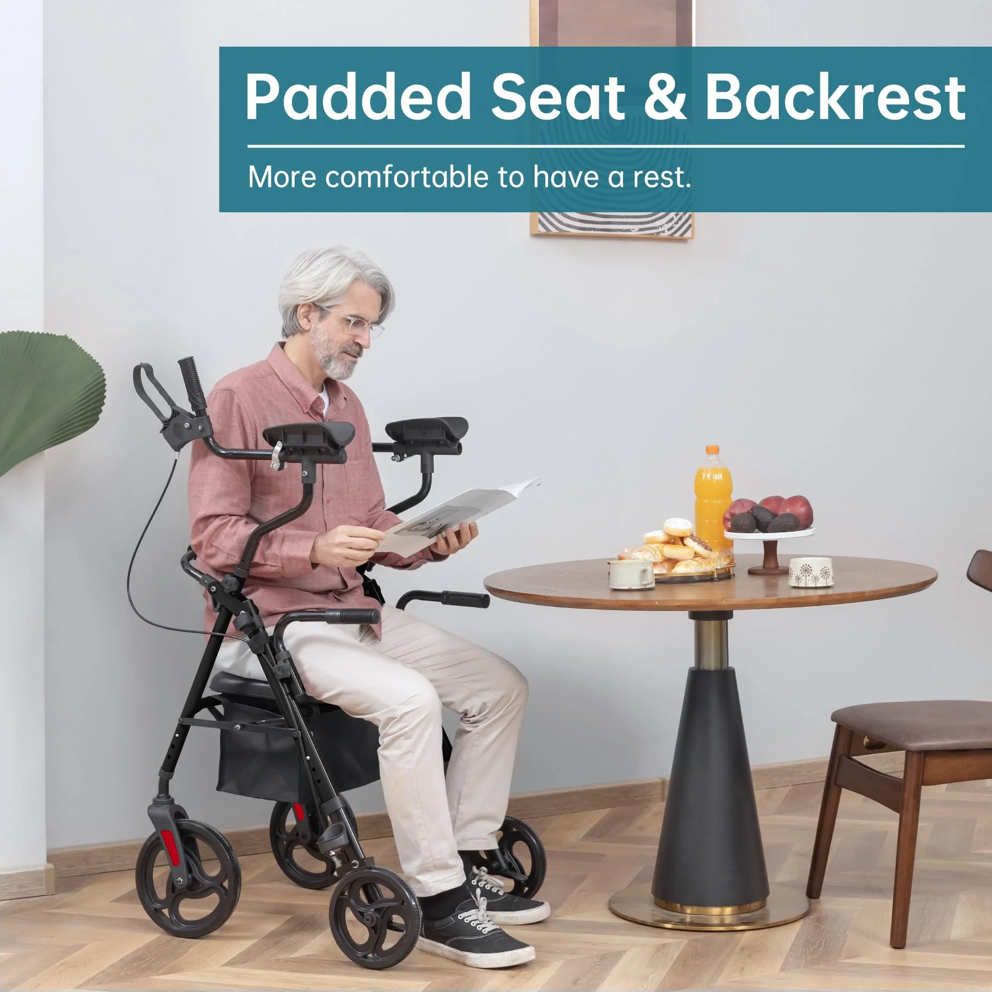 YF-9008C Dual-Brake Upright Walker 8