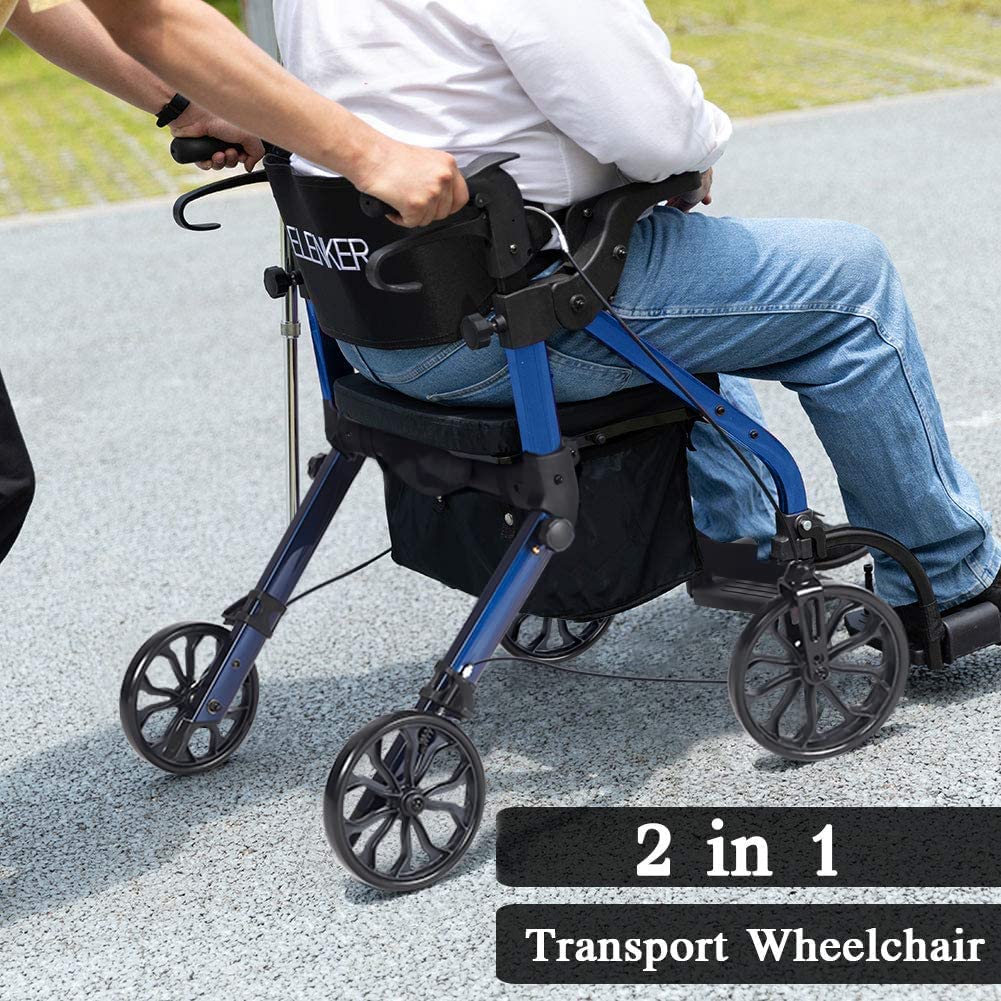 KLD-9269 2-in-1 Rollator Walker 8