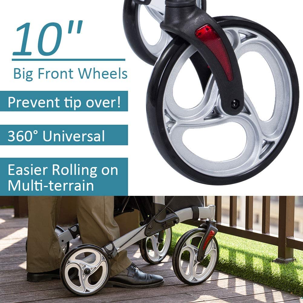 HFK-9223 Dual-Brake Upright Walker 8