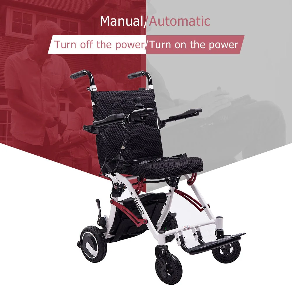 DY01108 Lightweight Foldable High Flexibility Electric Wheelchair