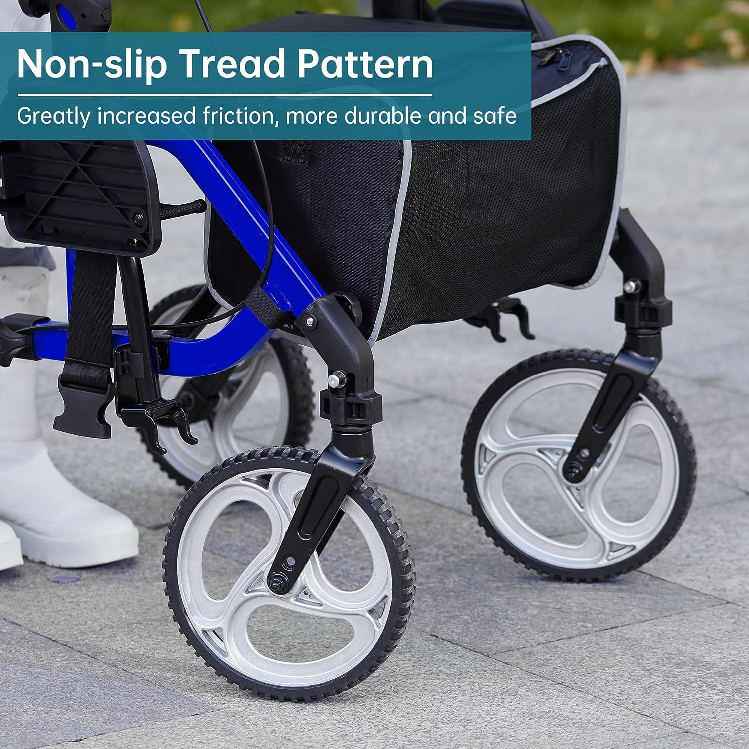 KLD-9224 2-in-1 Rollator Walker 10