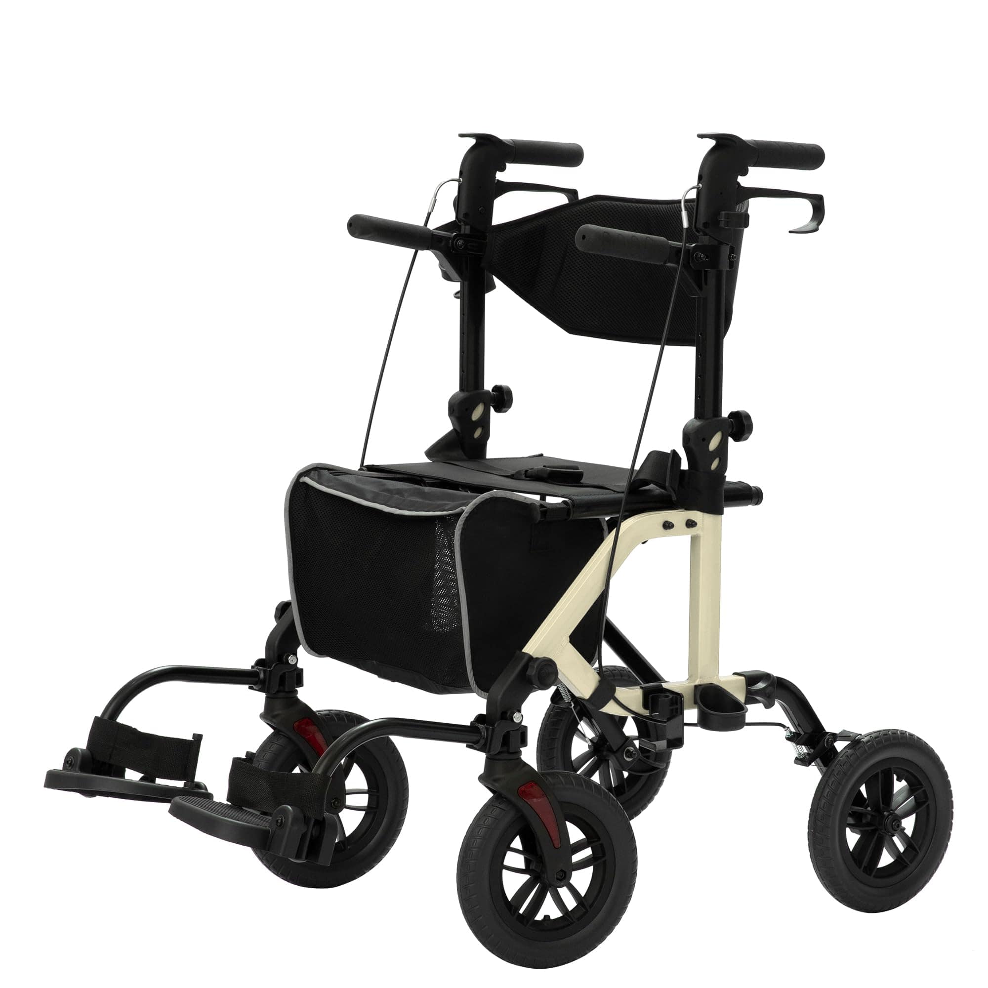KLD-9224-2 All Terrain 2-in-1 Rollator Walker 10