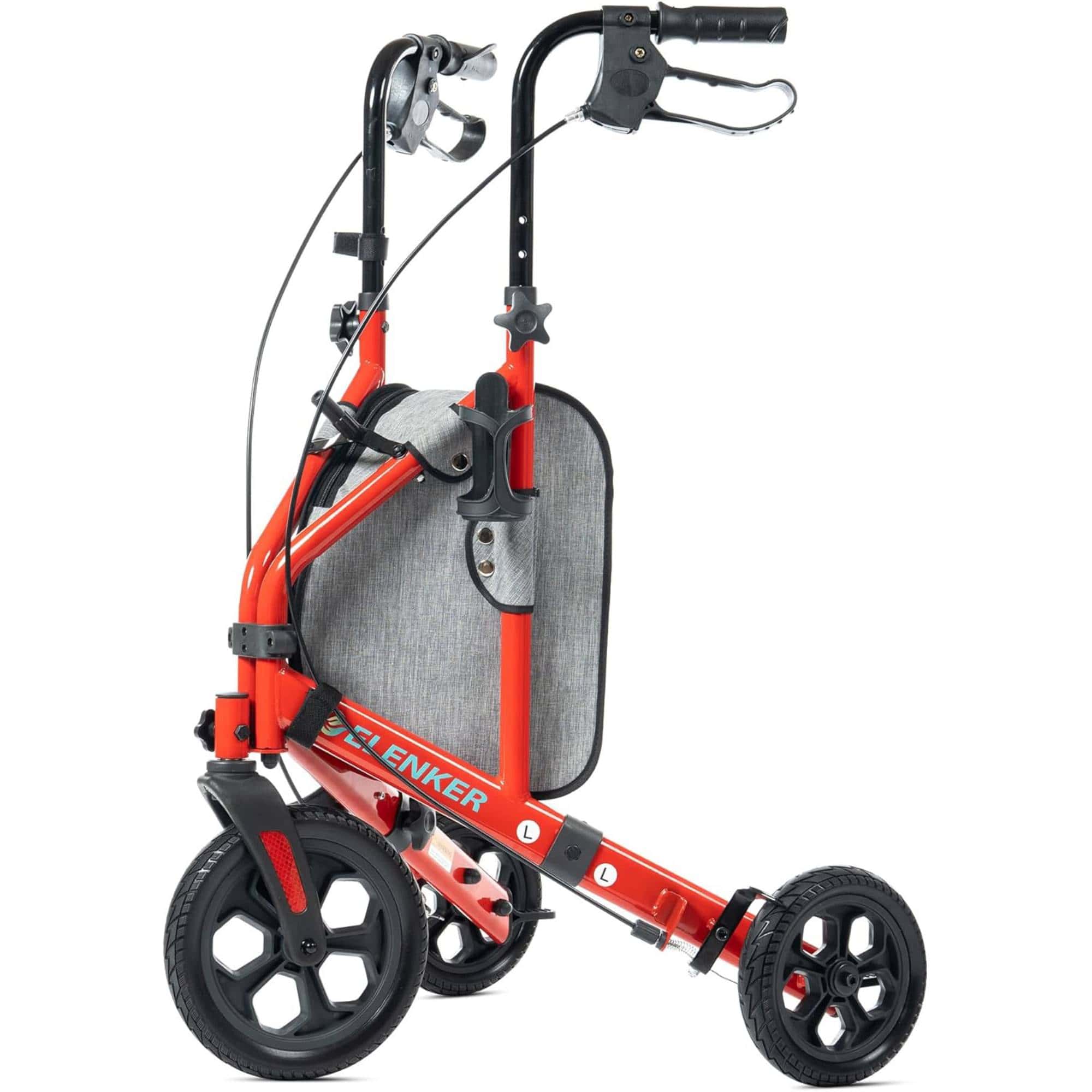 YF-9006B All-Terrain Portable Heavy Duty Rollator Walker 8