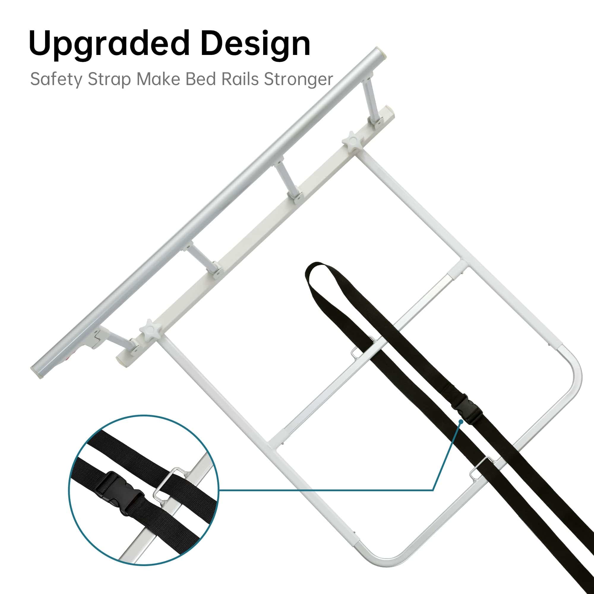 HFK-5115-2 Foldable Bed Rail for Elderly Hospital Home Care