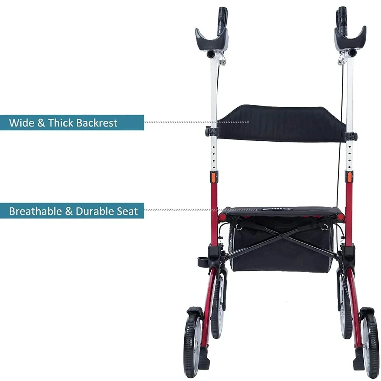 HCT-9291D Dual-Brake Upright Walker 8