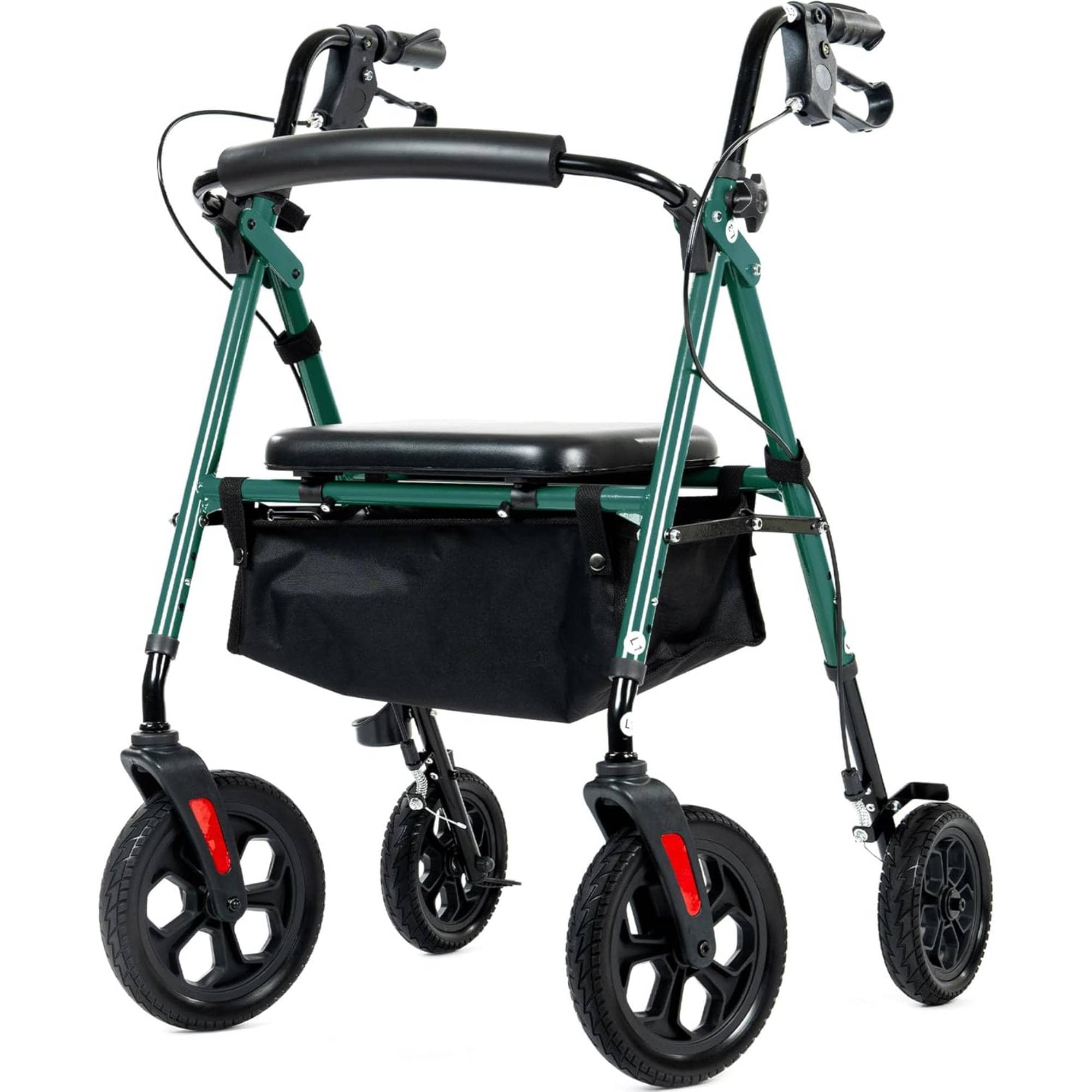 YF-9007D All-Terrain Dual-Brake Rollator Walker 8
