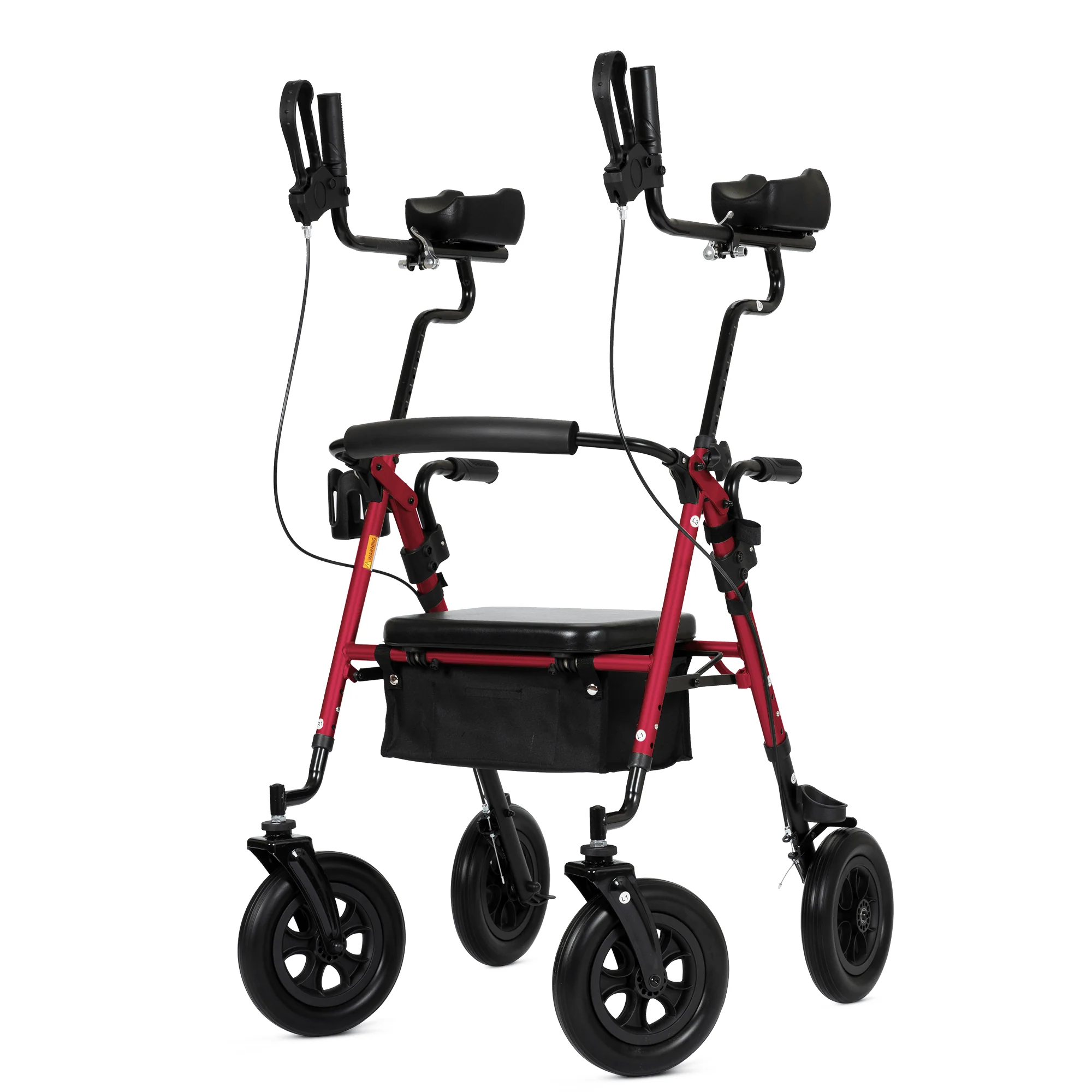 HFK-9236T4 All Terrain Dual-Brake Upright Walker 10