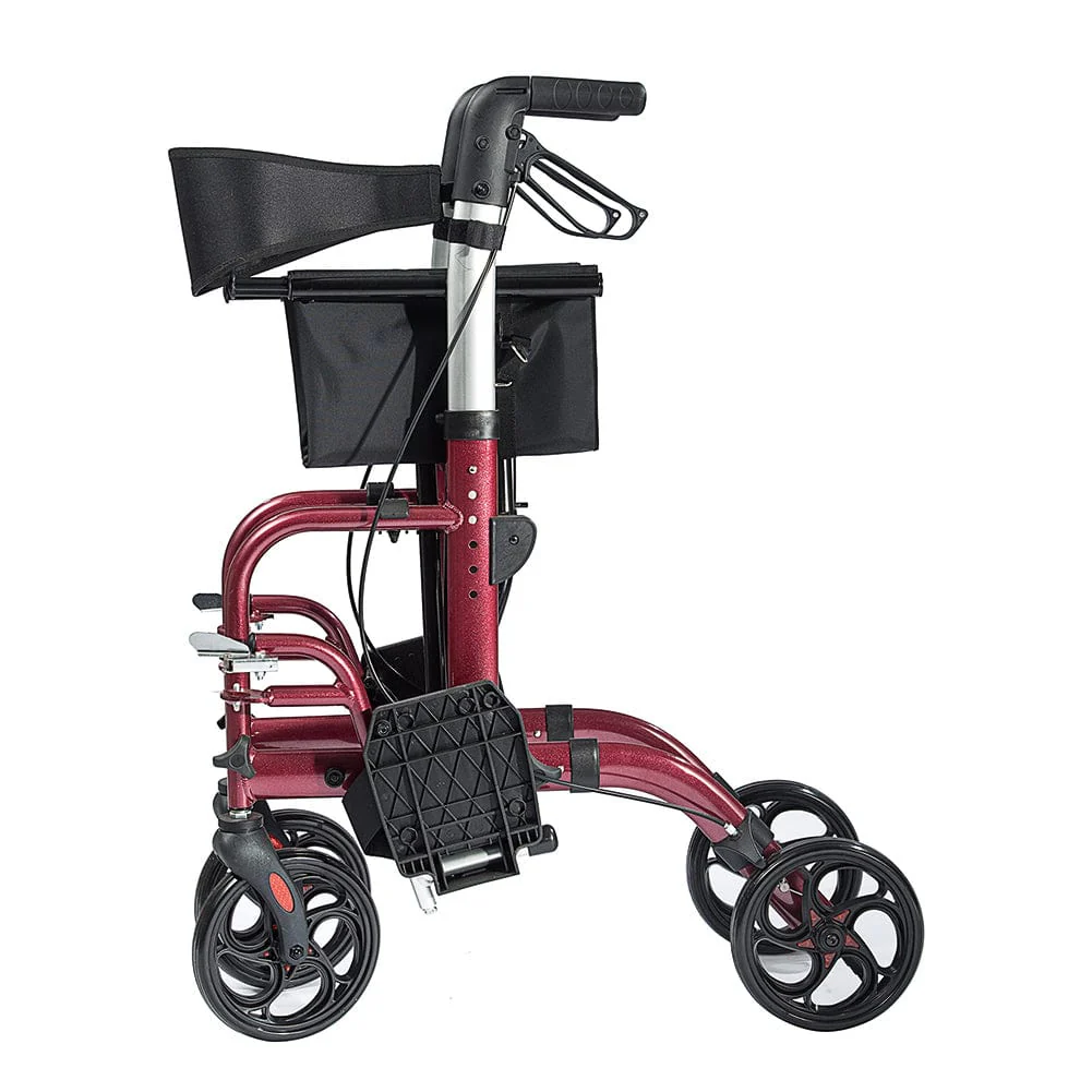 HFK-9213 2-in-1 Ergonomic Handgrip Rollator Walker 10