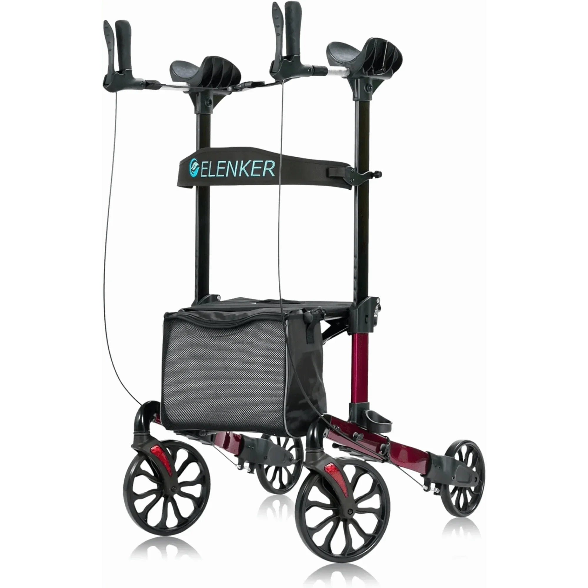 KLD-9263 Spacious Anti-Collision Leg Upright Walker 8