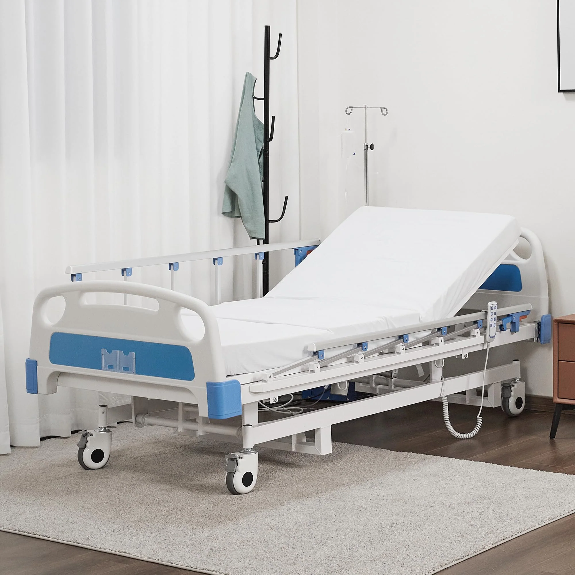 DH-6A431C 3 Function Quiet Full Electric Hospital Bed With Remote Control