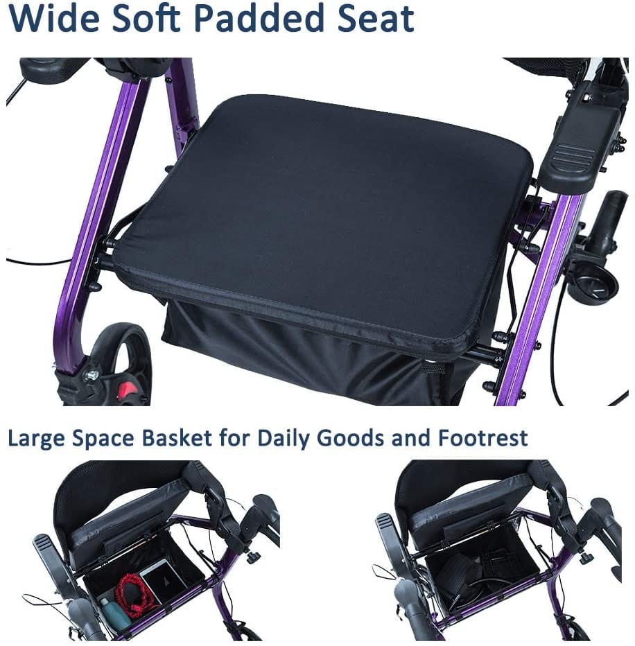 KLD-9269 2-in-1 Rollator Walker 8