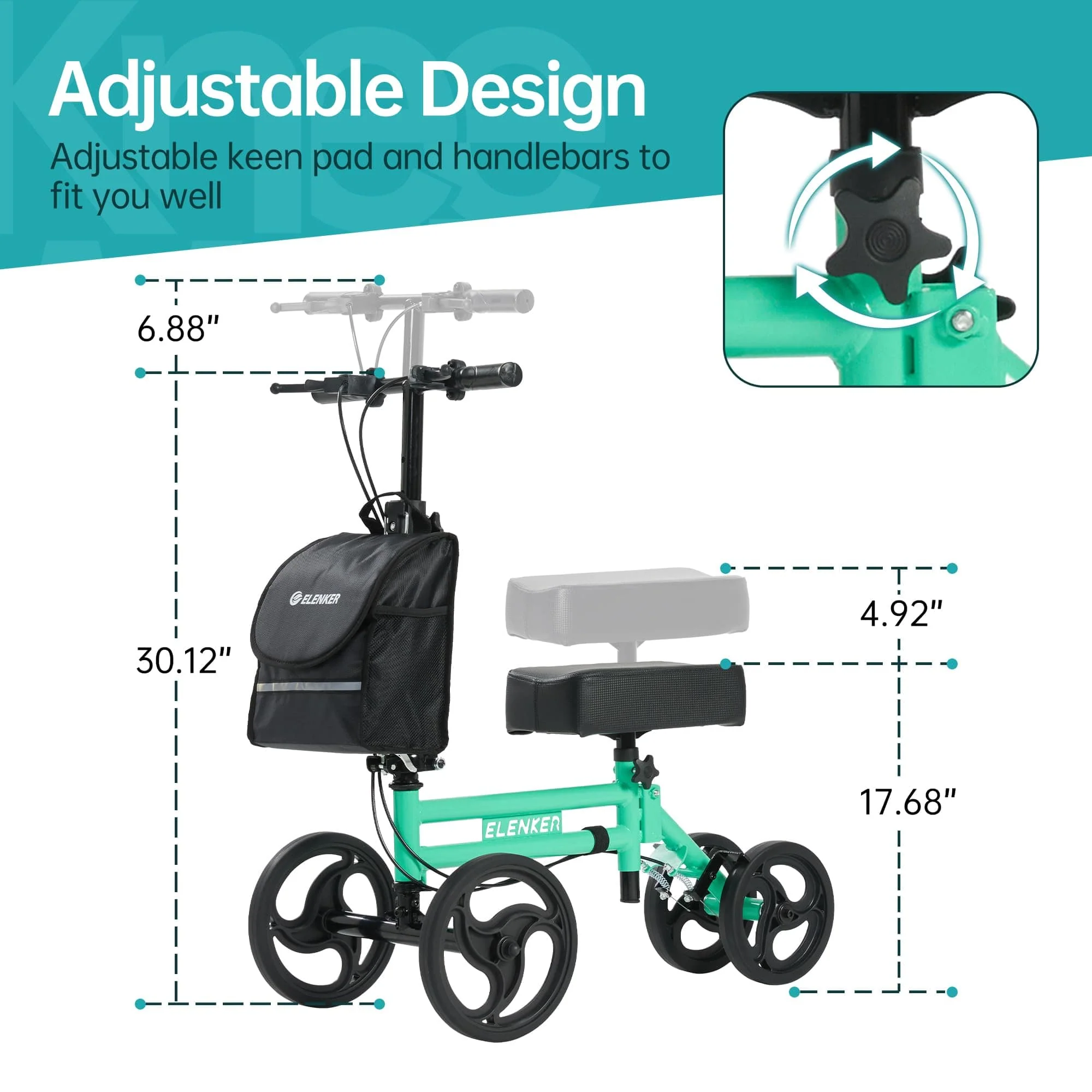 YF-9005F Knee Walker 10