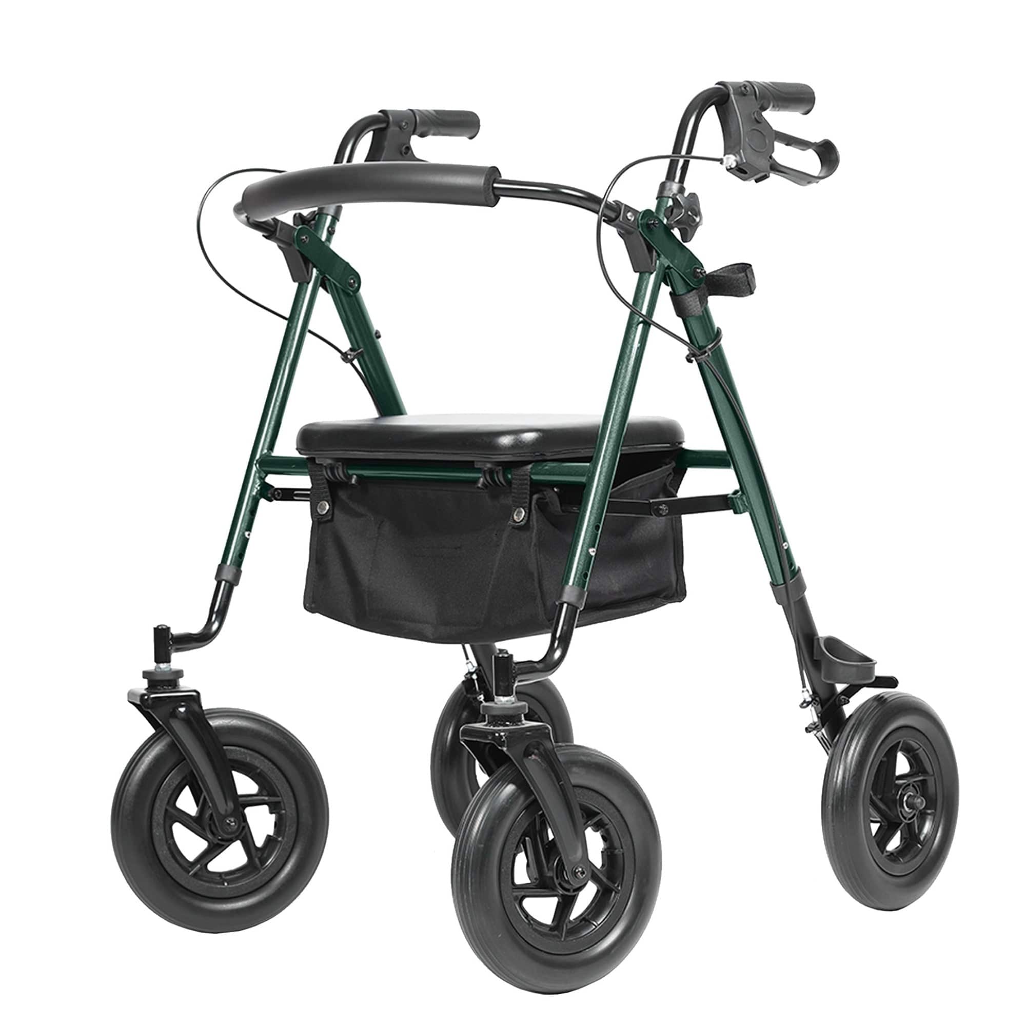 HFK-9236D4 All Terrain Dual-Brake Rollator Walker 10