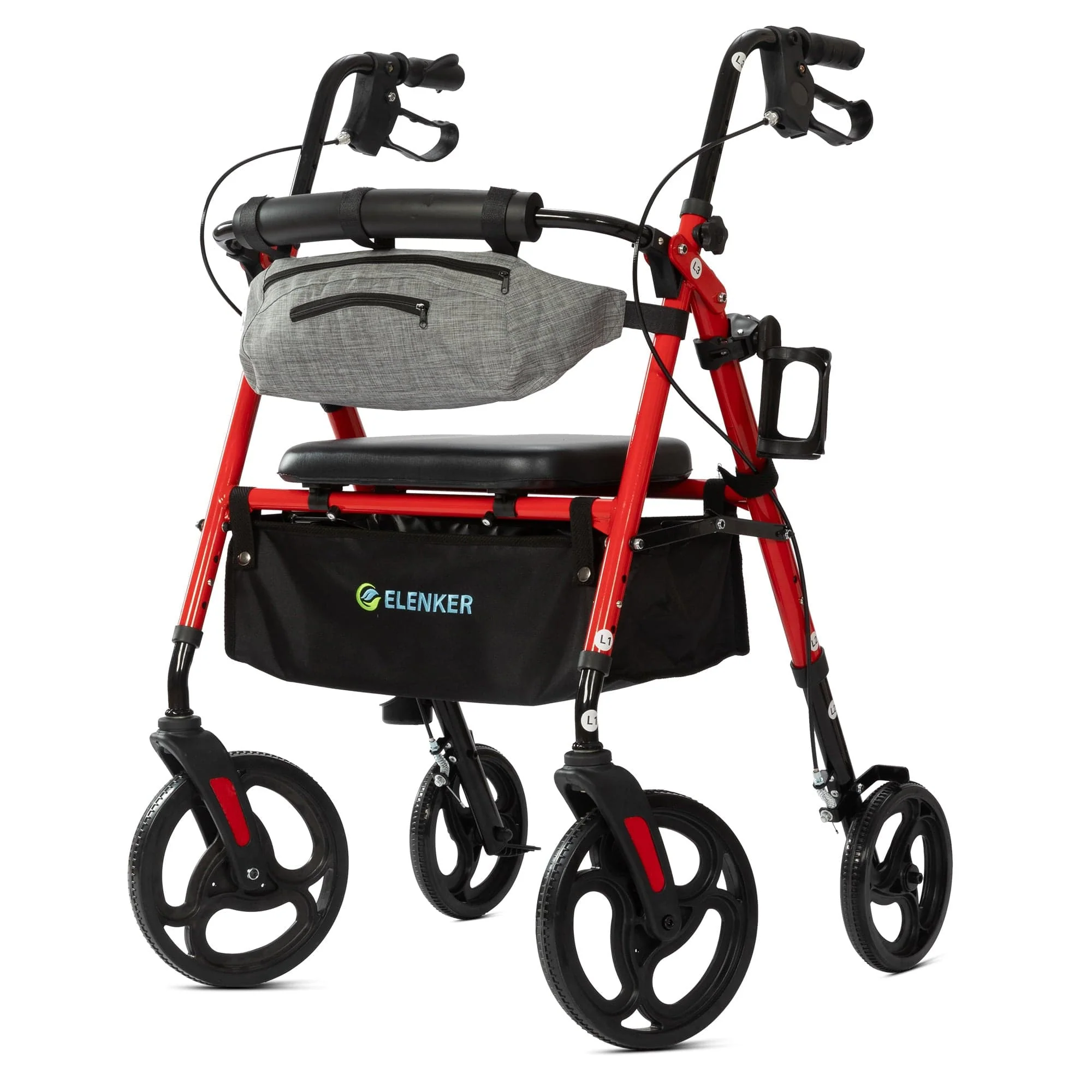 YF-9007C Dual-Brake Rollator Walker 8