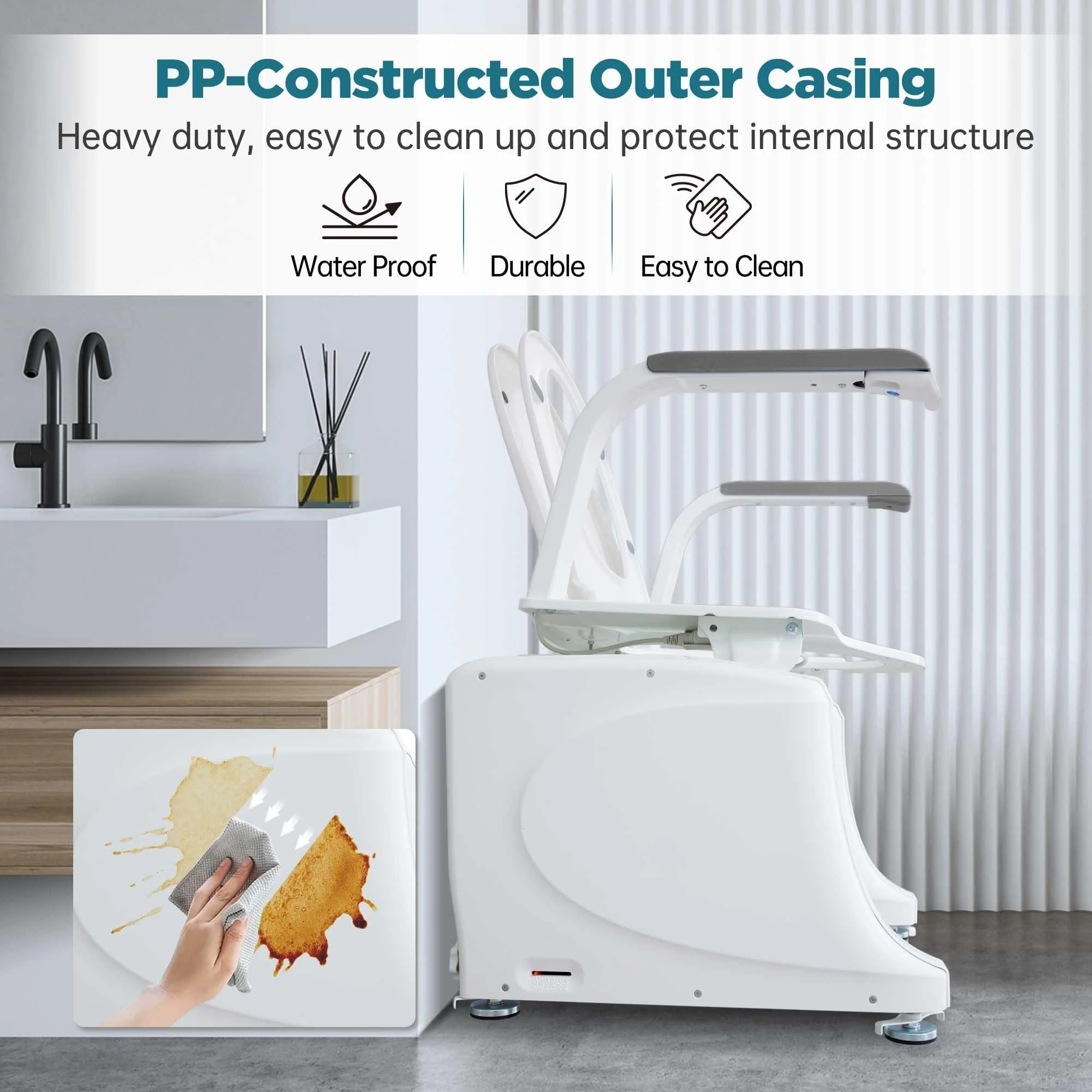 JC-JC35LT1 Electric Toilet Smooth Motorized Riser